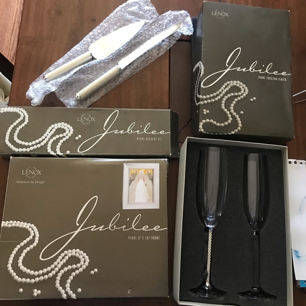 Lenox Jubilee Pearl full wedding set